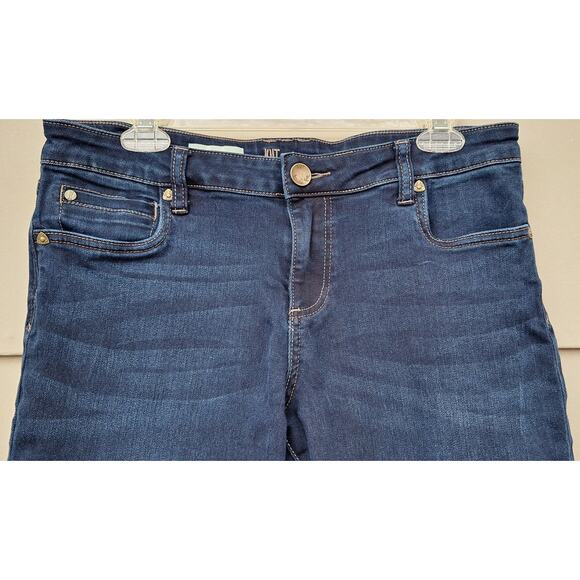 KUT from the Kloth MIA Toothpick Skinny Blue Jeans Cotton Lyocel Poly Spandex 10 - Picture 5 of 10
